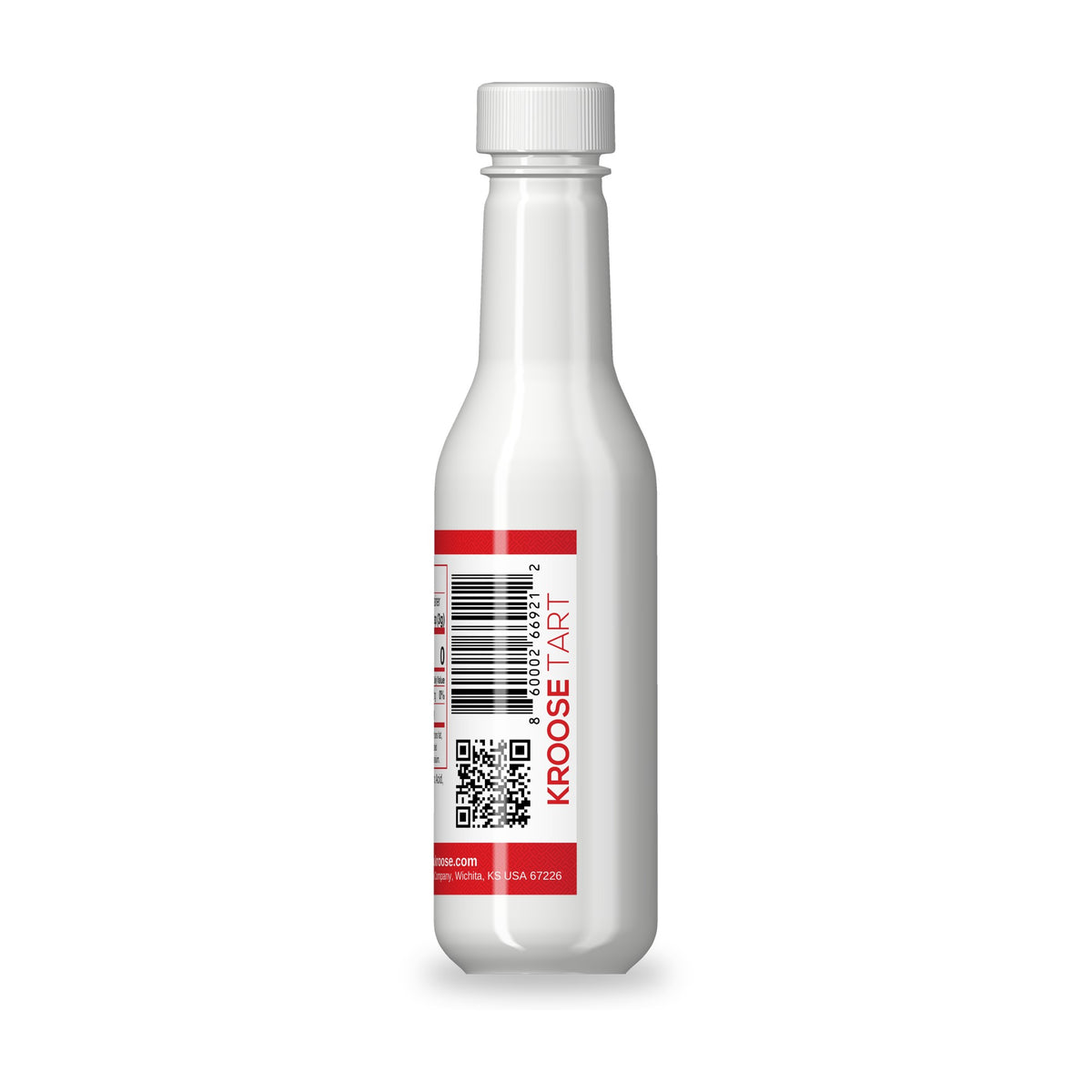 Kroose Tart 4 oz bottle, side view